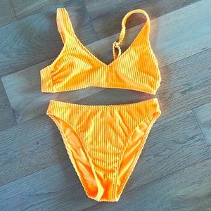 Target Xhilaration neon orange bikini